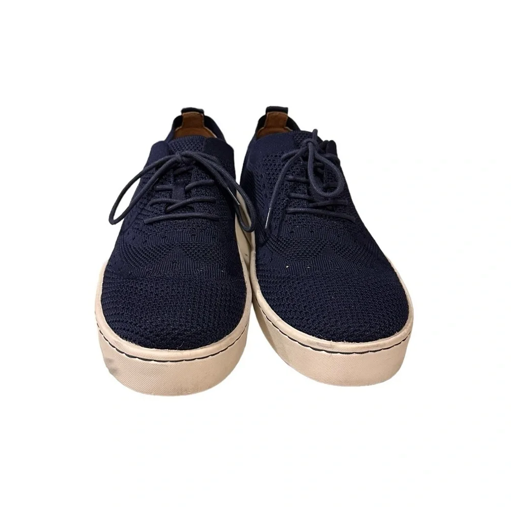 Born Men’s Bearse Brogue Wingtip with Sporty Navy Knit Lace Up Shoe Sz 9.5M‌ - Picture 4 of 12